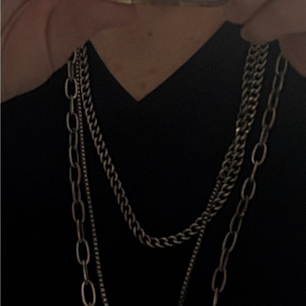 J. Crew Silver Chain Necklace